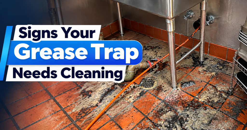 Signs Your Grease Trap Needs Cleaning