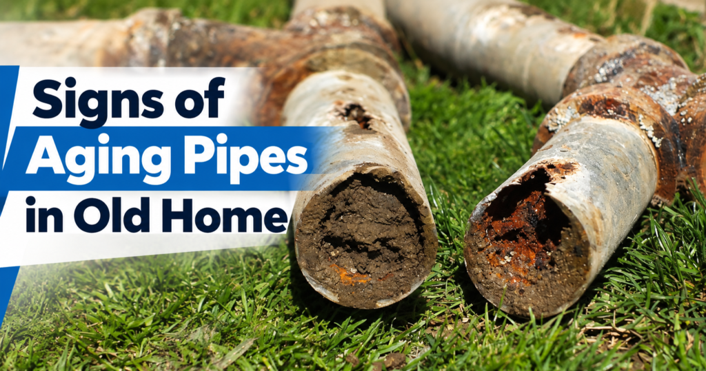 Signs of Aging Pipes in Old Home